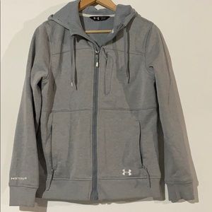 Under armour coldgear jacket hoodie